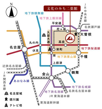 各駅からのアクセスマップ