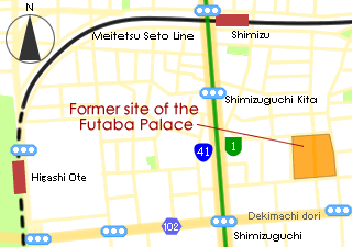 Map image ofFormer site of the Futaba Palace