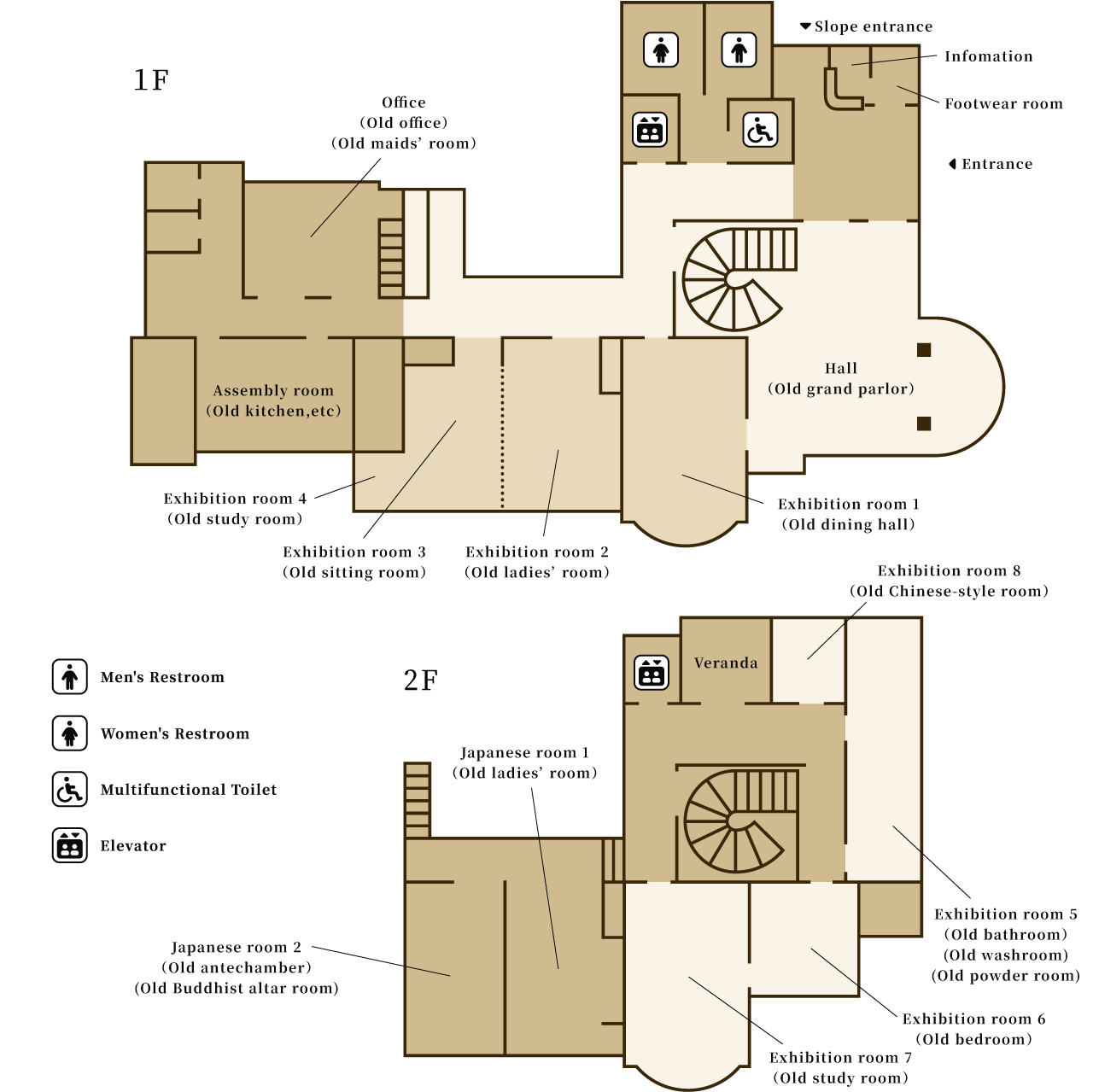 Image of the museum map