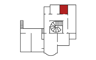 Area map image of the 2nd floor exhibition room 8