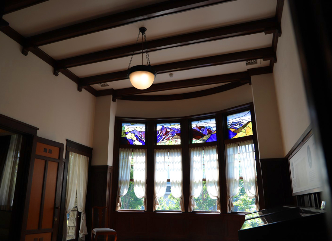 Interior view of the 1st floor exhibition room 1, grand parlor