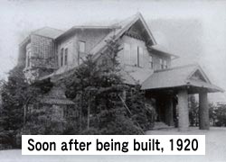 soon after being built, 1920